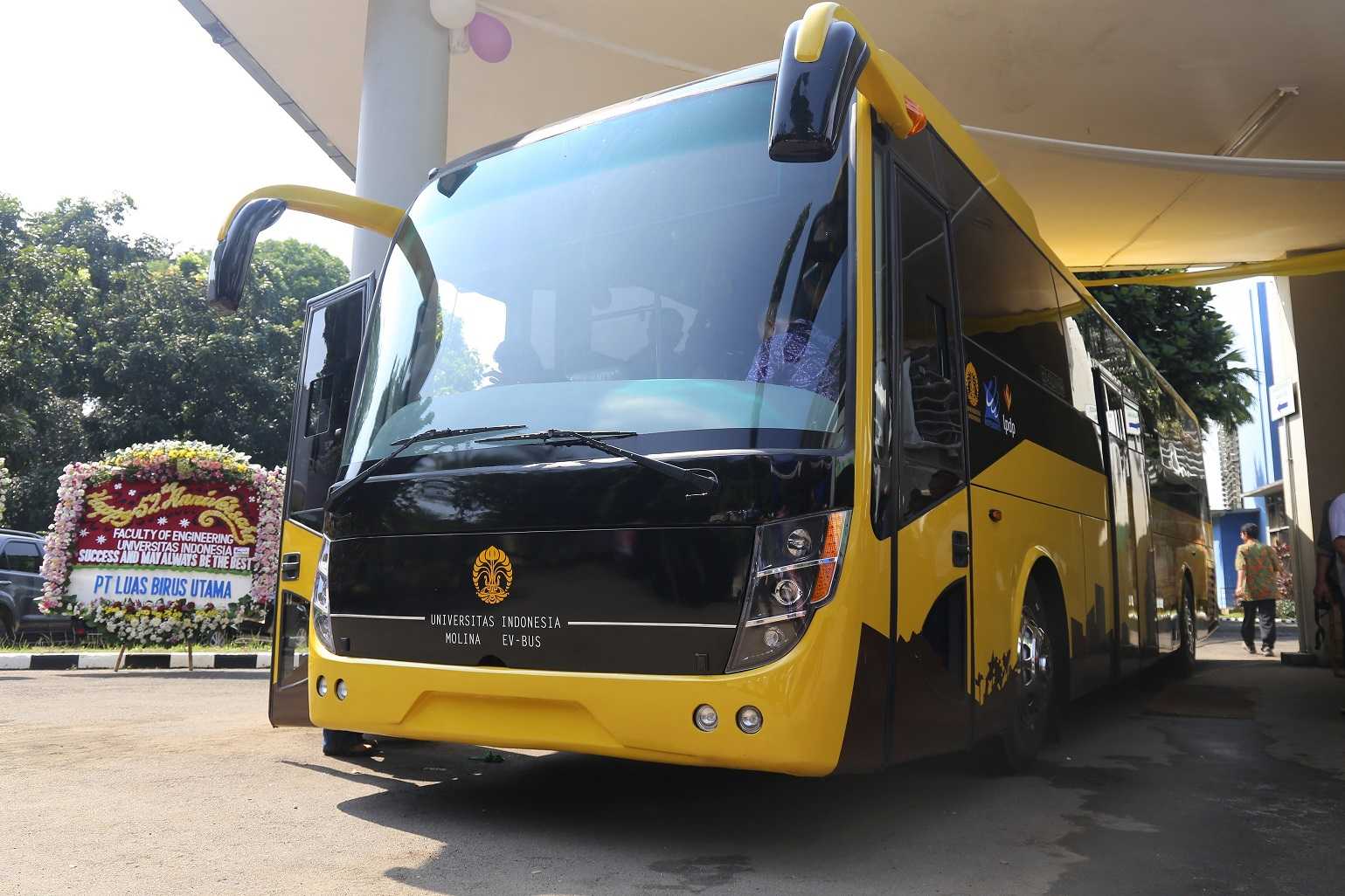 UI Luncurkan Bus Penumpang Bertenaga Listrik