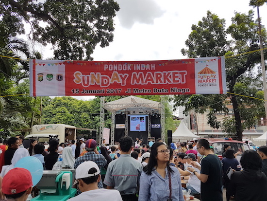 Warga Pondok Indah Hadirkan Pondok Indah Sunday Market