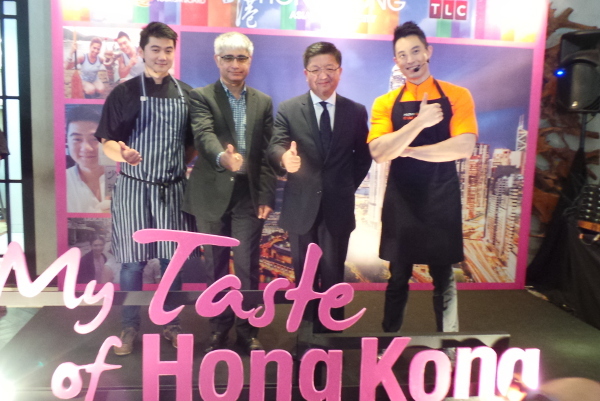 Aksi Chef Arnold dan Edwin Lau di TLC