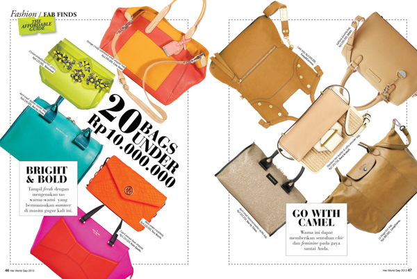 FAB FINDS - 20 BAGS UNDER Rp 10.000.000