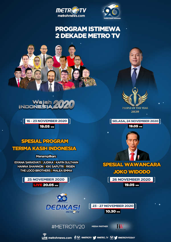 Program Istimewa 2 Dekade Metro TV