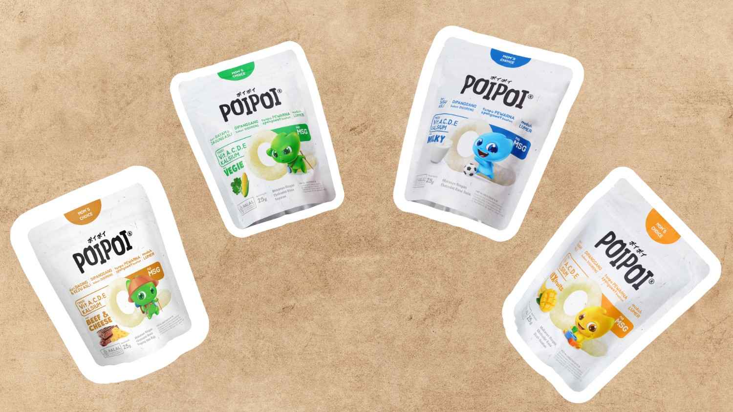 POIPOI: Camilan Sehat dan Kaya Vitamin untuk Si Kecil!