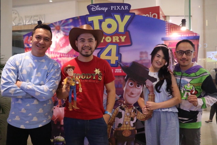 'Buzz' dan 'Woody' Turut Ramaikan Premier 'Toy Story 4'