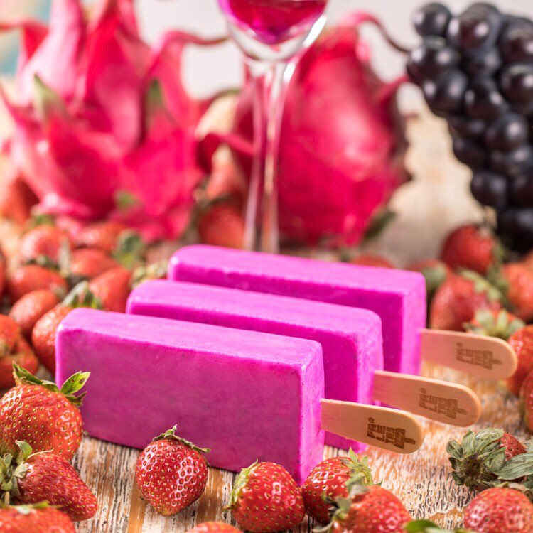 Cara Membuat Dragonfruit Popsicles