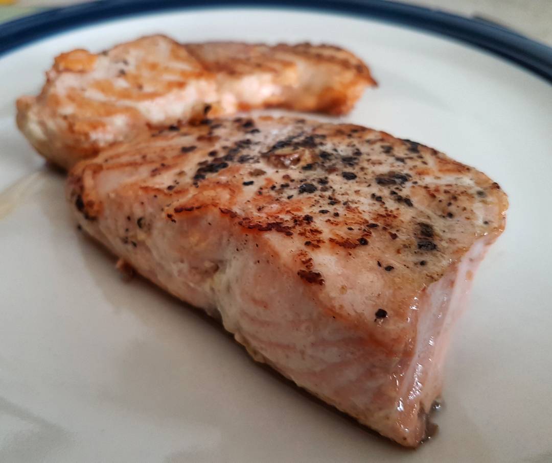 Cara Membuat Salmon Panggang Sehat