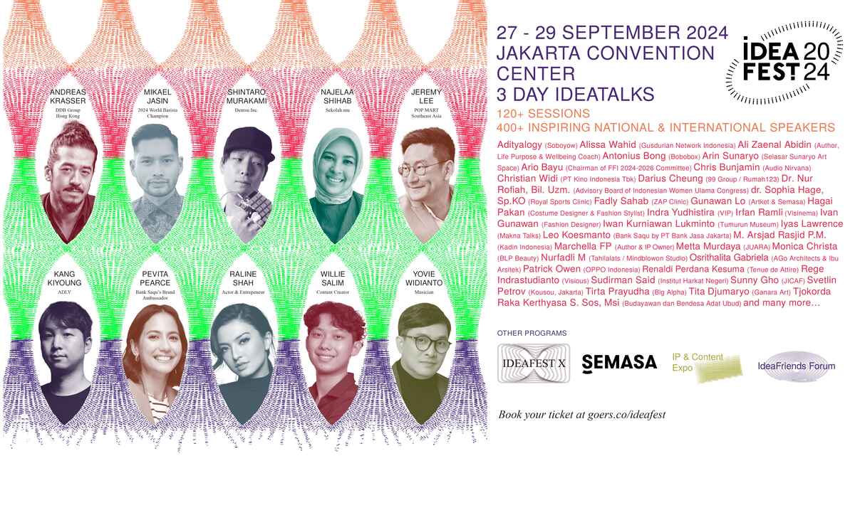 IdeaFest 2024: Kreativitas Lokal dengan Wawasan Global!