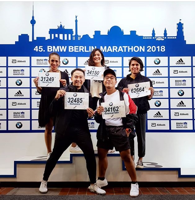 Dian Sastro dan Sukses 'Berlin Marathon' Pertamanya