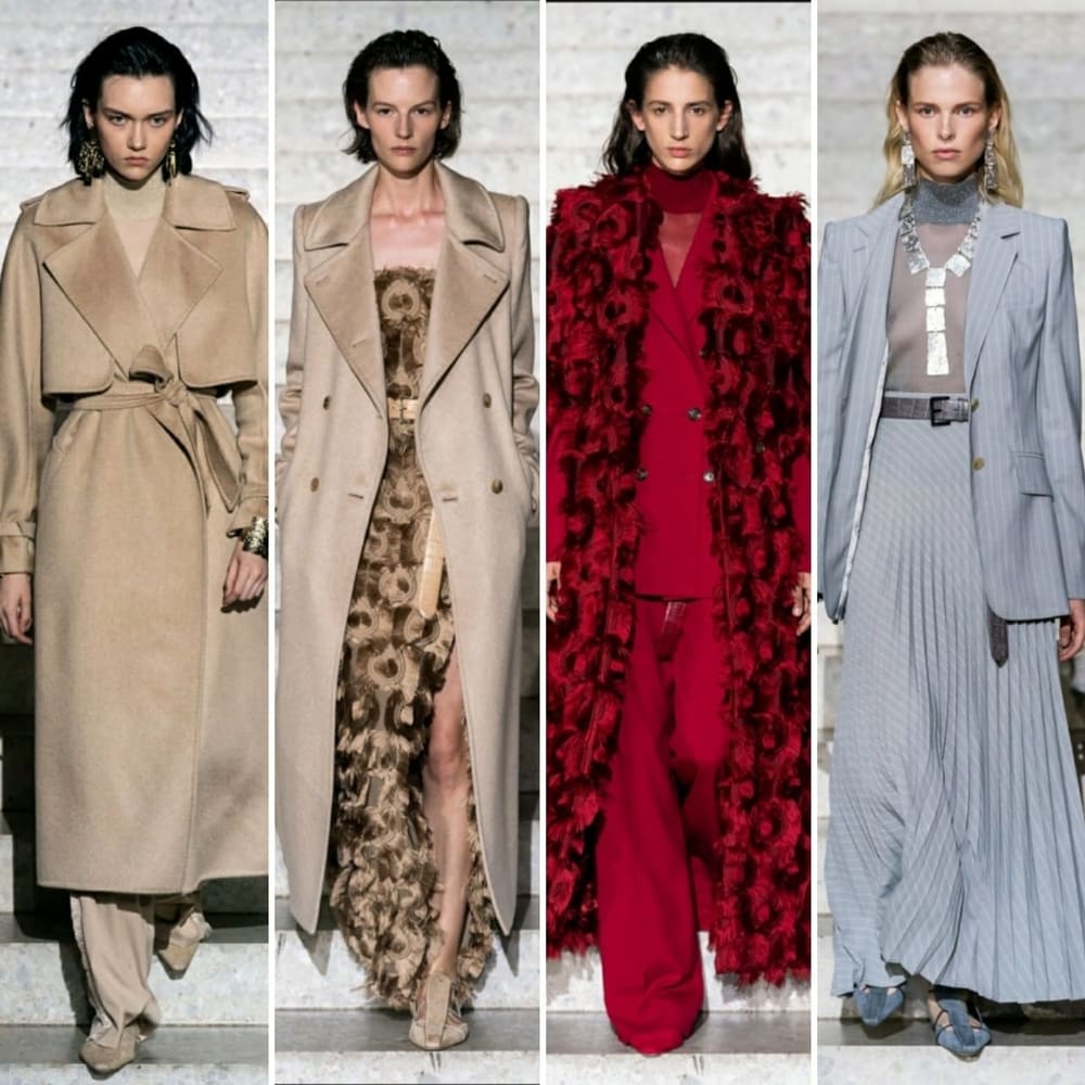 Elaborasi Gaya Modern dan Chic di Max Mara Resort 2020