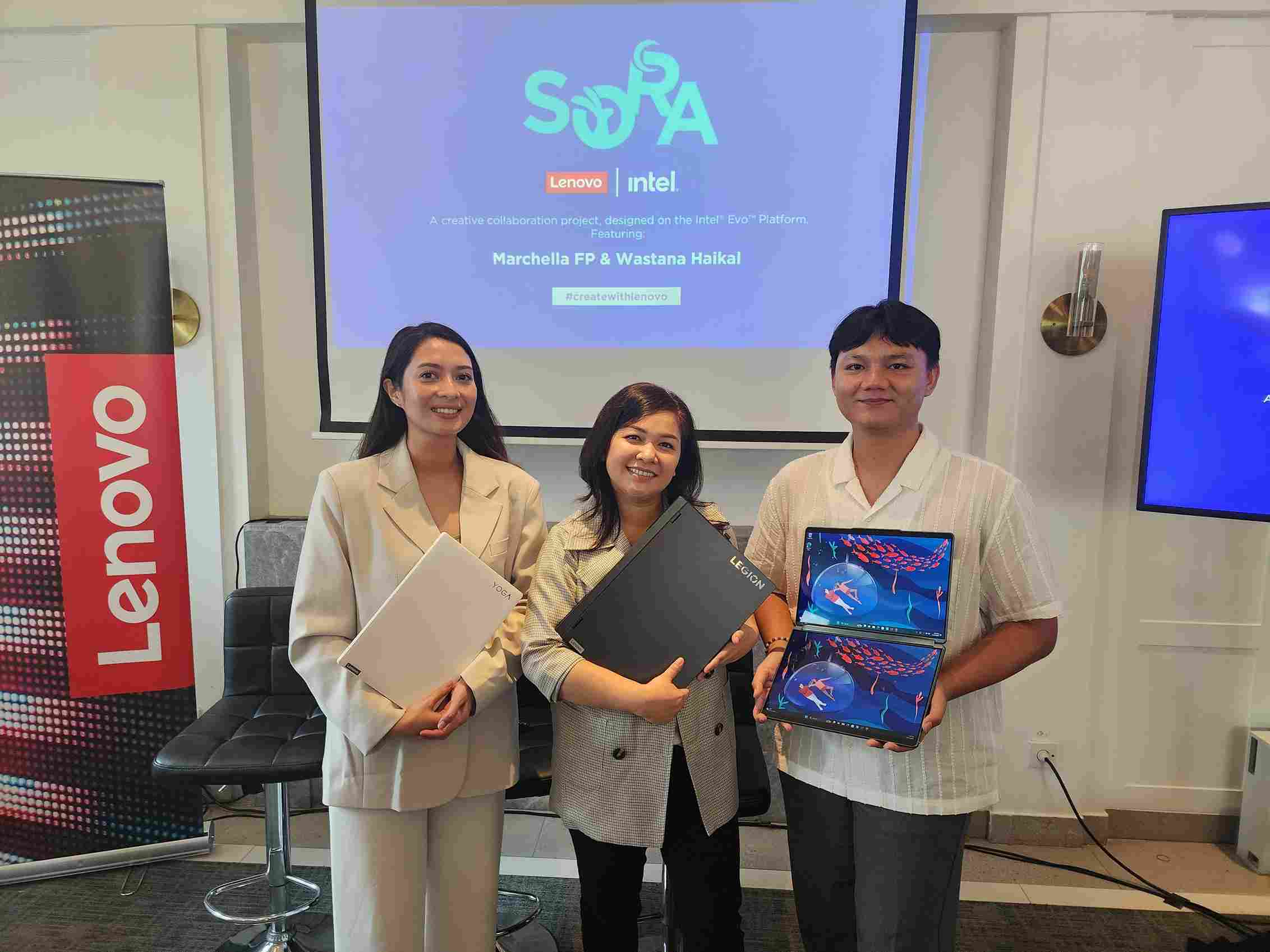 SORA: Tekad Lenovo Indonesia Mendukung Para Content Creator