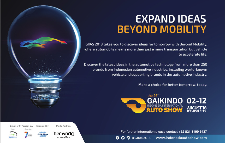 GIIAS 2018: Expand Ideas Beyond Mobility