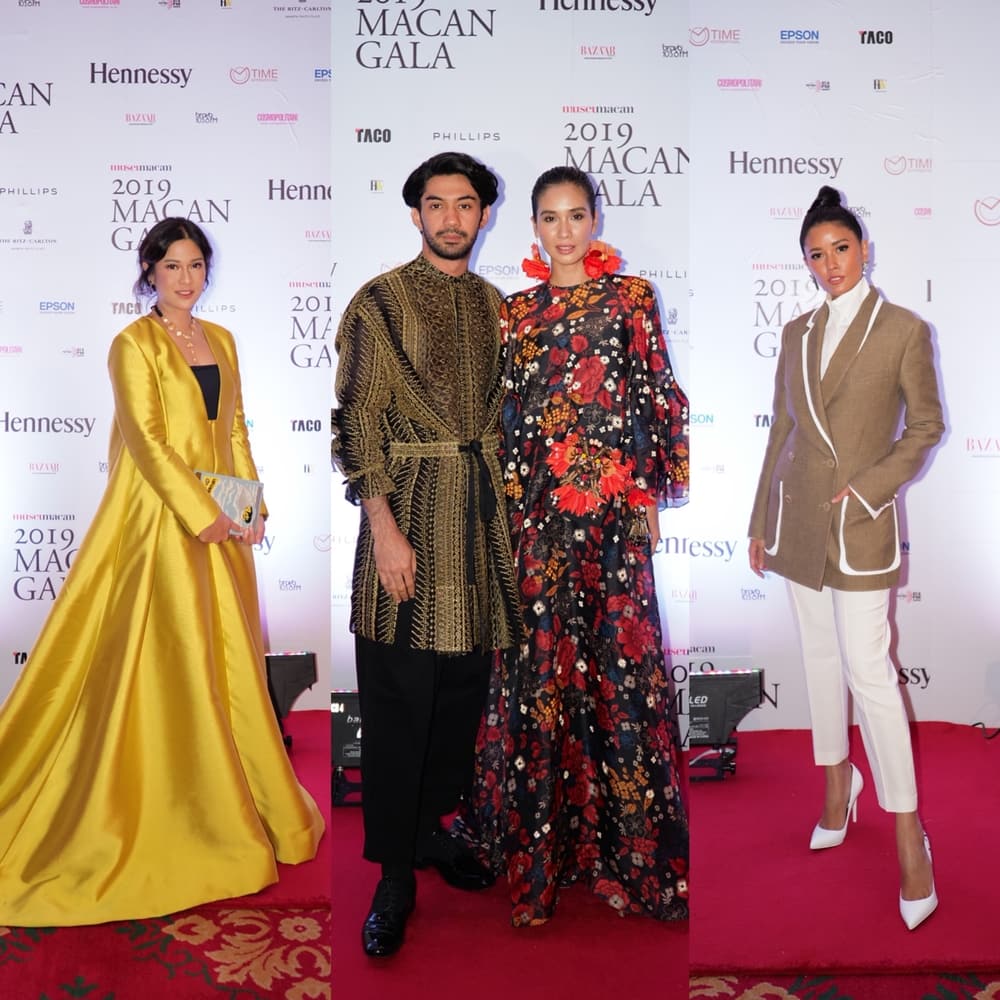 Gaya Busana Para Selebriti di 'Macan Gala 2019'