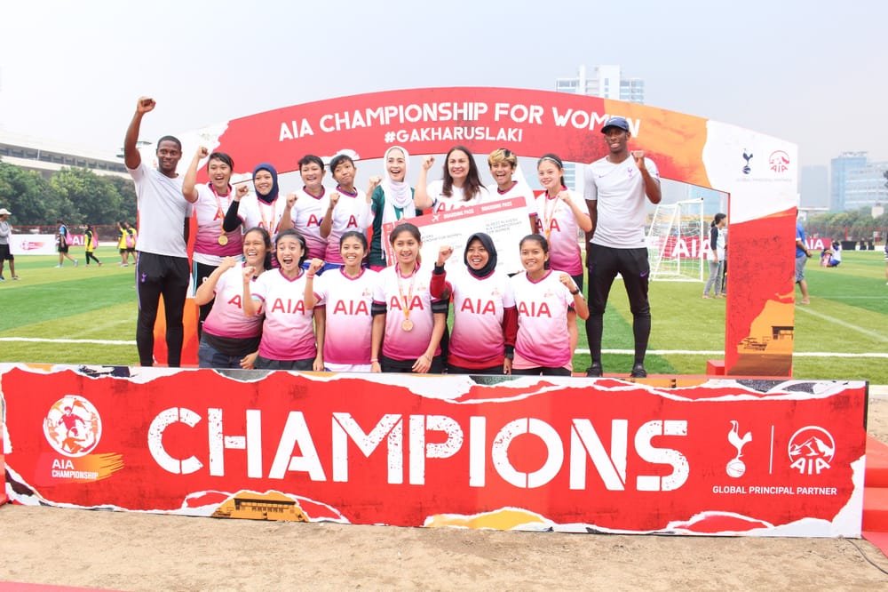 Gebrakan Sepakbola Wanita di AIA Championship for Women