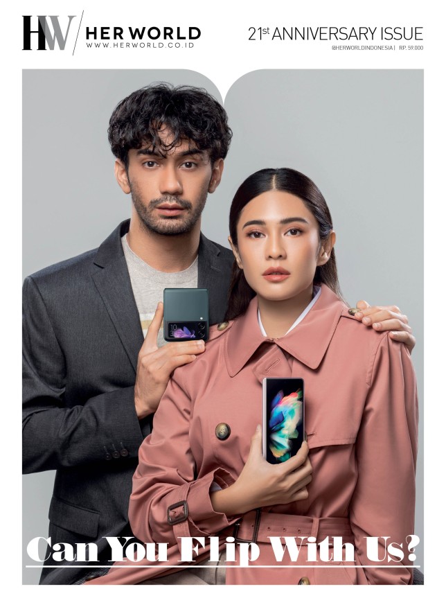 Dian Sastrowardoyo & Reza Rahadian Cover Anniversary Issue 