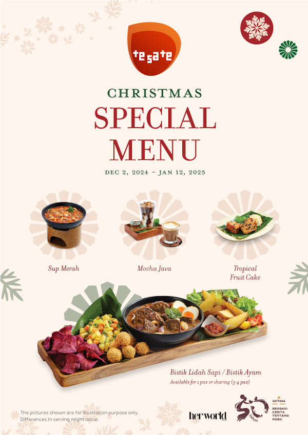 Tesate Christmas Special Menu