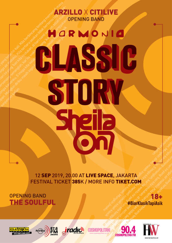 Harmonia Classic Story Sheila on 7