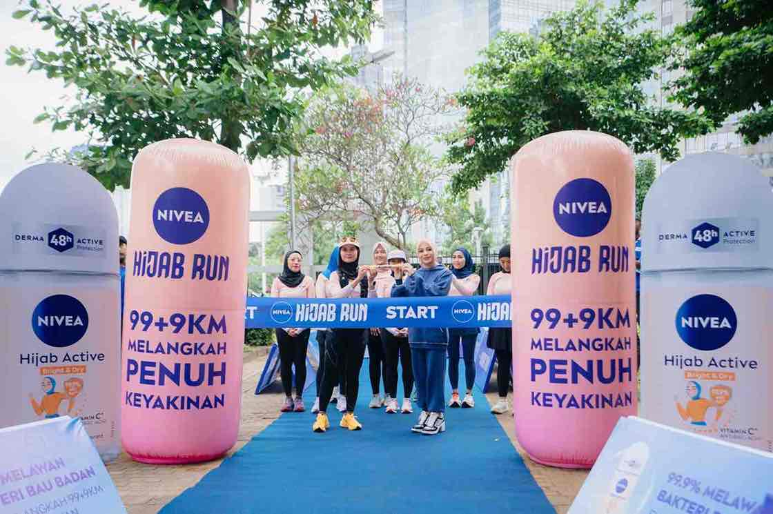#MelangkahPenuhKeyakinan di NIVEA Hijab Run 2025!
