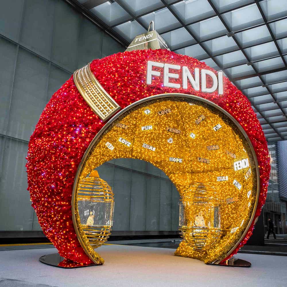 Intip Instalasi Fendi di Taiwan