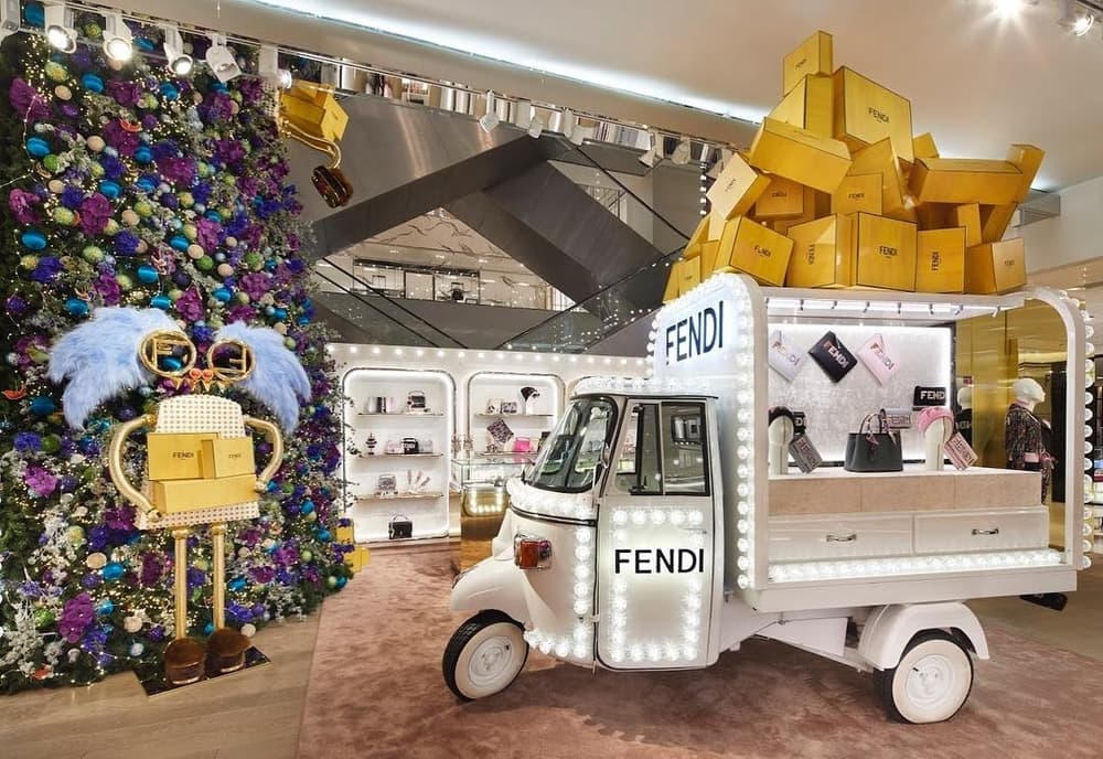 Intip Toko Pop Up Fendi di Printemps Paris