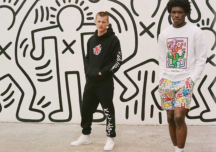 Koleksi H&M Kolaborasi Dengan Print Keith Haring