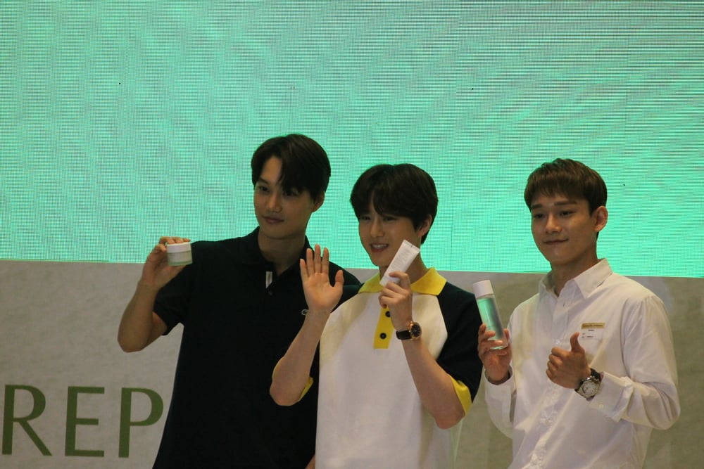 Kejutan EXO Saat Hadir di Peluncuran Nature Republic