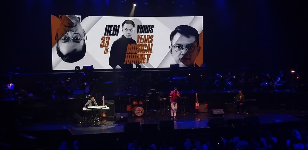 Konser 33th Perjalanan Karier Hedi Yunus Sukses Besar