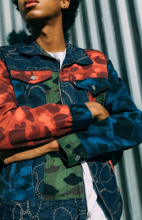 Rangkaian Koleksi Streetwear Kolaborasi Levi's x Bape