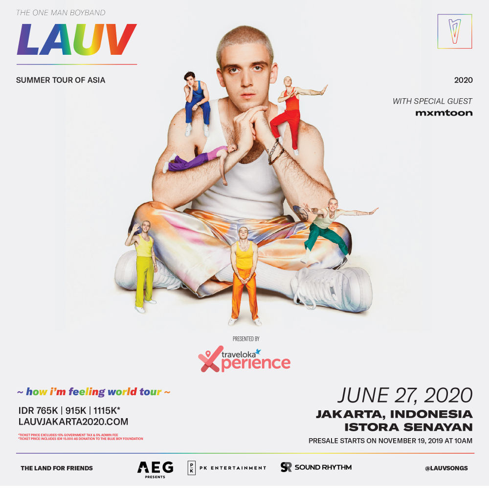 Lauv Umumkan Tanggal Konser di Indonesia