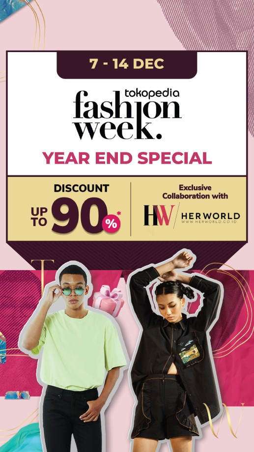 Dukung Brand Fashion Lokal Lewat Tokopedia Fashion Week 2021