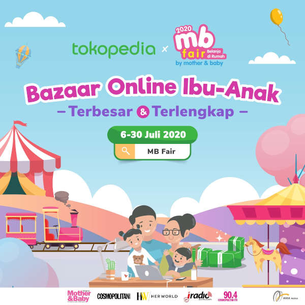 MB Fair 2020 Belanja di Rumah Bersama Tokopedia