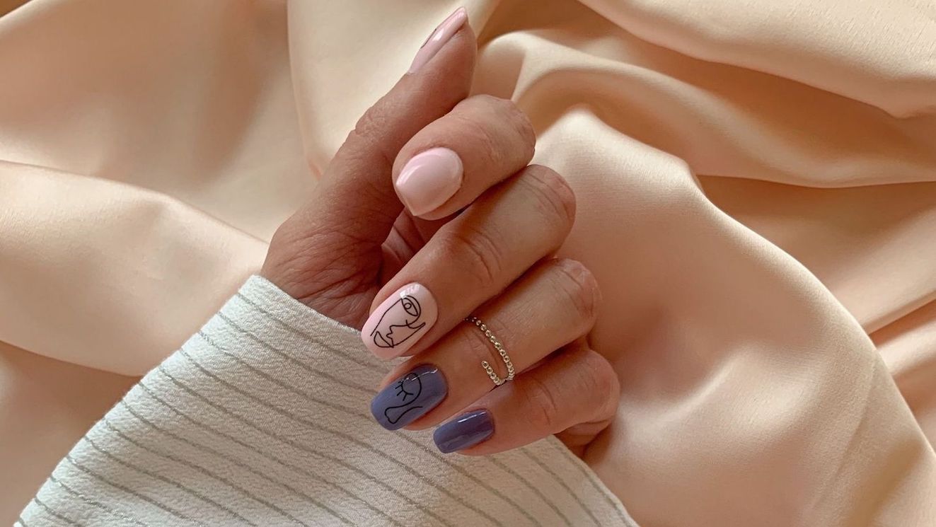 Inilah 10 Inspirasi Nail Art Simple Untuk Kuku Pendek