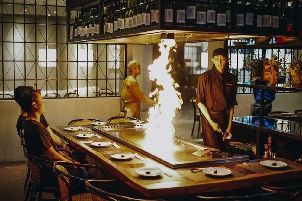 Mencicipi Menu Khas Jepang Di Maison Tatsuya Teppanyaki