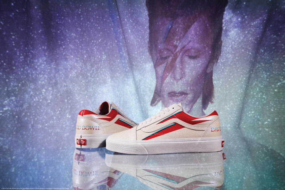 Mengenang Masa Kejayaan David Bowie Bersama Vans