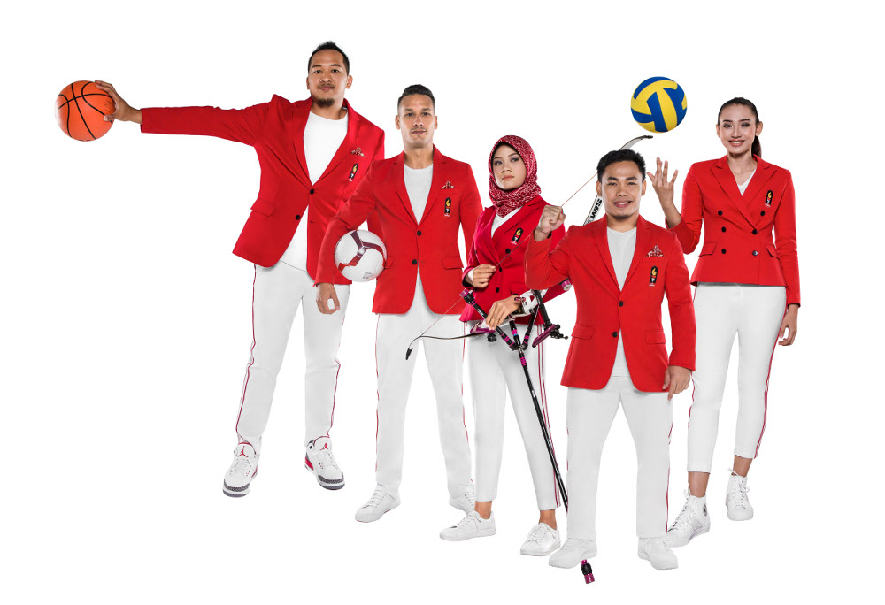 Merah-Putih Seragam Resmi Tim Indonesia di Asian Games