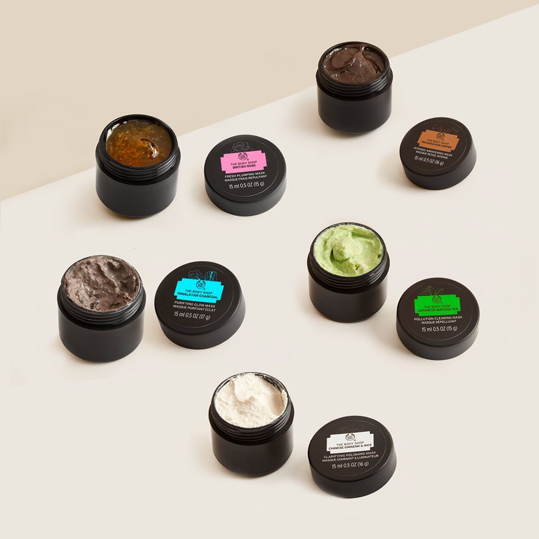 Koleksi Masker Wash-Off Mini Terbaru dari The Body Shop