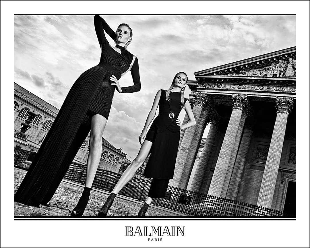 Olivier Rousteing Memotret Kampanye Iklan Balmain Baru