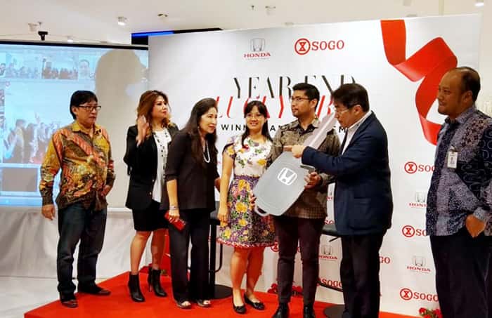 SOGO Persembahkan Honda Accord Bagi Pelanggan Setianya