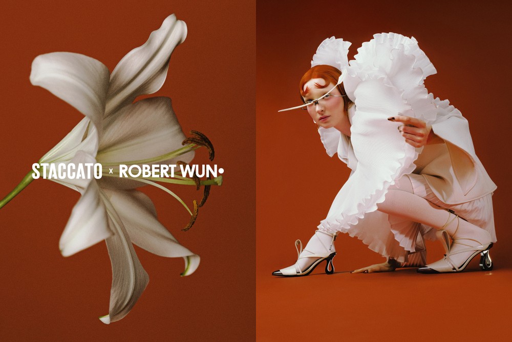 Intip Koleksi STACCATO x Robert Wun, Terinspirasi Bunga Lily