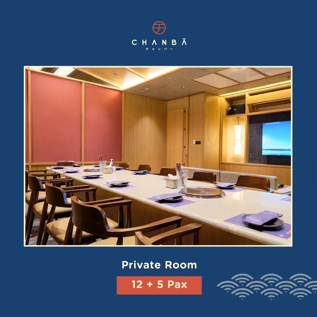 Cobain Private Room Japanese Grill Hanya di Chanba!