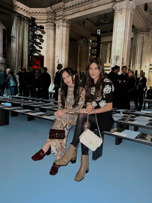 Gaya Artis Indonesia di Tory Burch New York Fashion Week