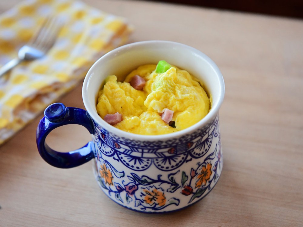 Mudah! Ini Resep Masak Omelette In A Cup dengan Microwave