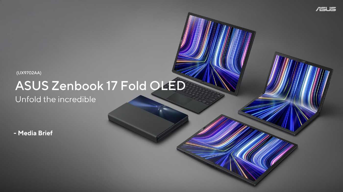 Keren! Laptop Layar Lipat Pertama, ASUS Zenbook 17 Fold OLED