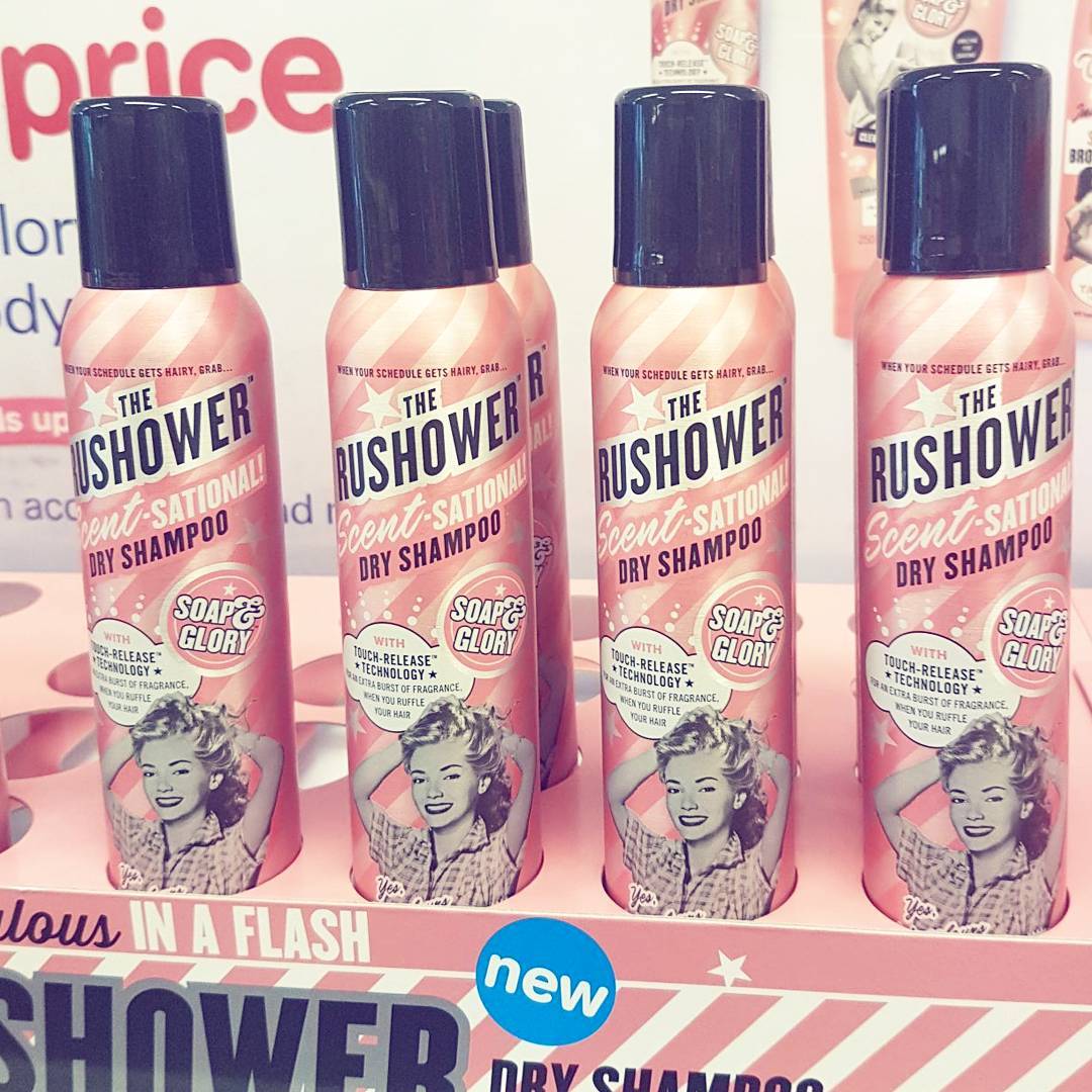 Soap and Glory Luncurkan The Rushower Dry Shampoo