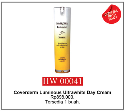Coverderm Luminous Ultrawhite Day Cream