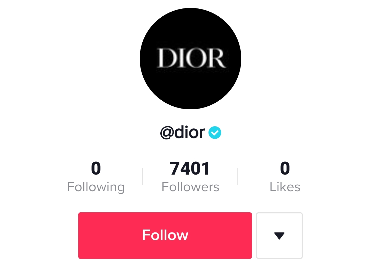 Dior Membuka Akun Resmi Di TikTok