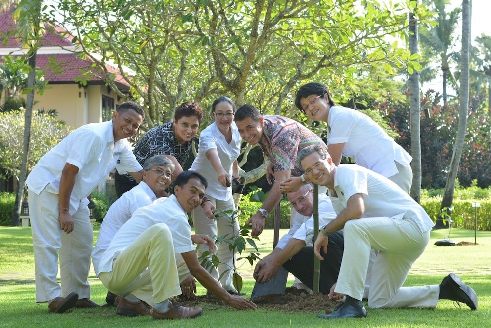 Uniknya Taman Botani di Intercontinental Bali