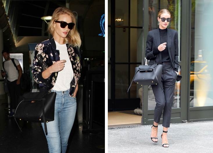 Spotted: Rosie Huntington-Whiteley Mengenakan Celine