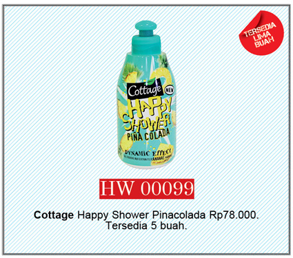 Cottage Happy Shower Pinacolada