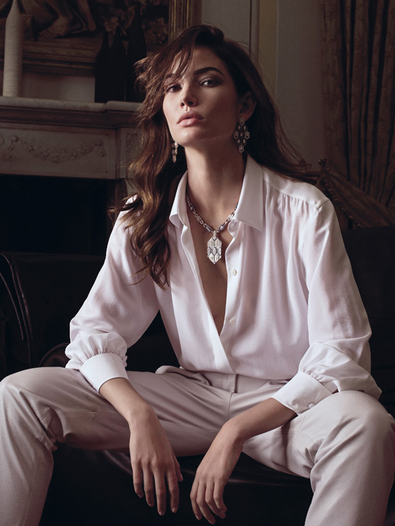 Lily Aldrige jadi Wajah Baru Bulgari 