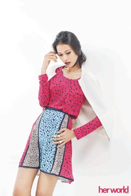 Chic dengan Motif Print