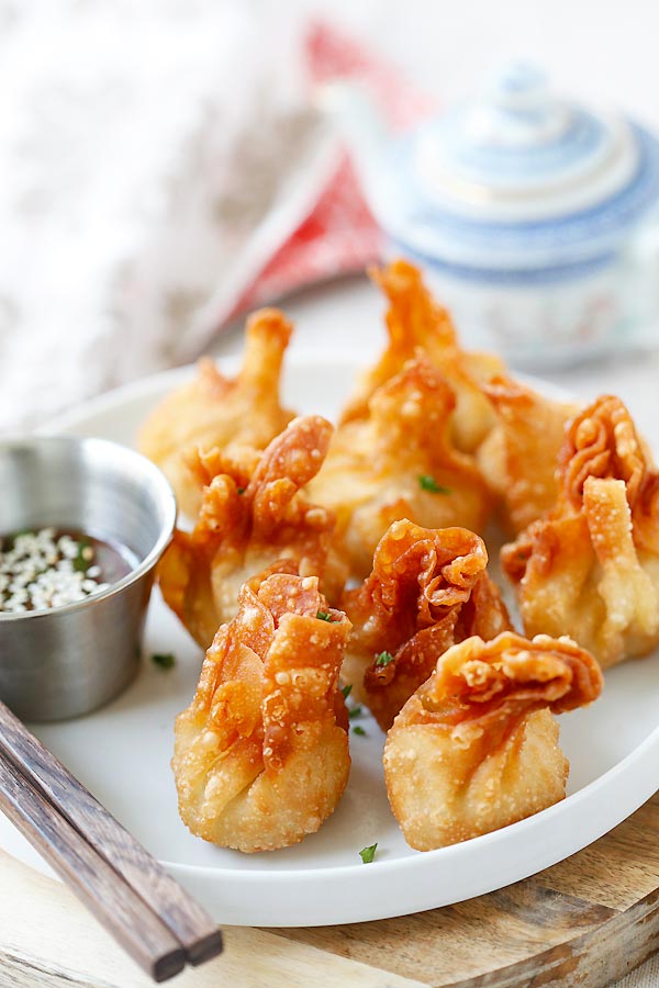 Resep Camilan Tahun Baru Imlek: Wonton Ayam-Udang Crispy 